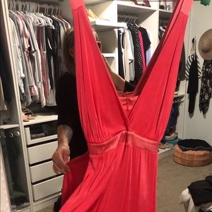 Marciano Fushia knee high flow dress